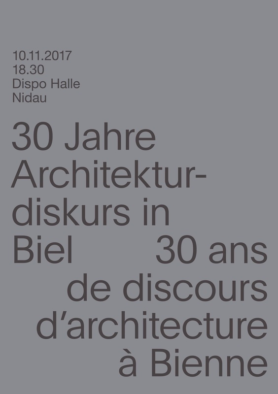 Architekturforum Biel – 30 Jahre Jubiläum