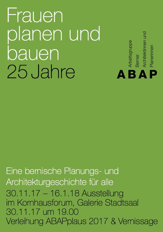 ABAP - Vernissage "Frauen planen und bauen"