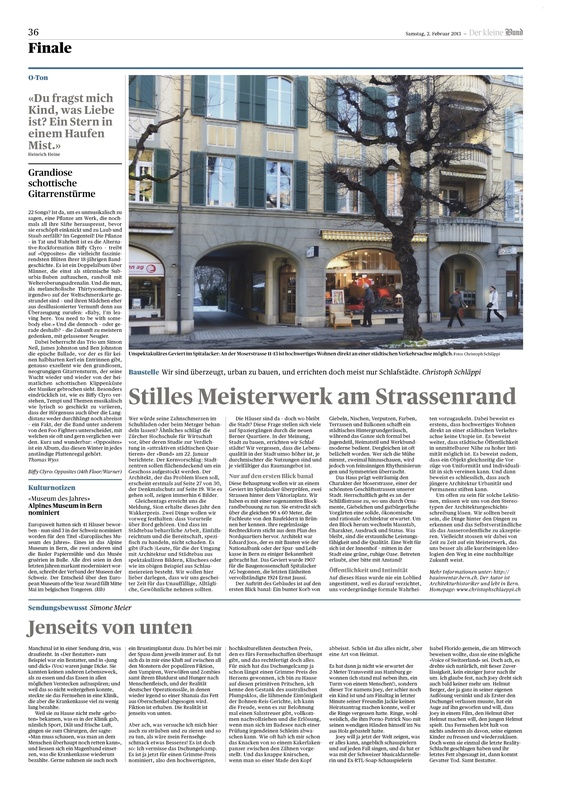 Silles Meisterwerk am Strassenrand