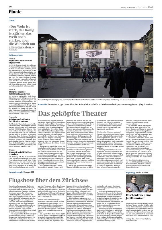 Das geköpfte Theater