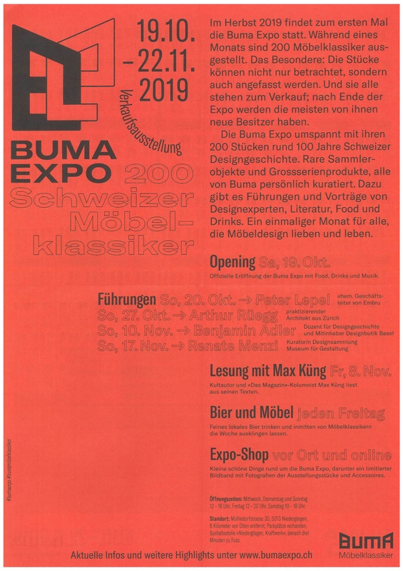 BUMA – Schweizer Möbelklassiker