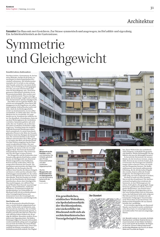 Symmetrie und Gleichgewicht