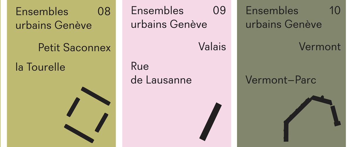 Cahiers 08 - 09 et 10 Ensembles Urbains