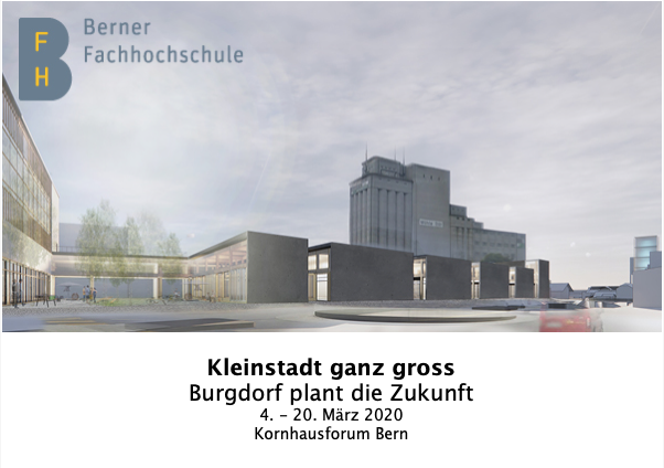 BFH Fachbereich Architektur – Burgdorf plant die Zukunft, Vernissage