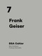 BSA Cahier 7 – Frank Geiser