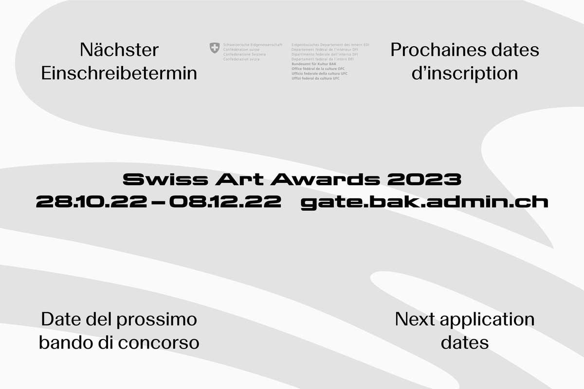Swiss Art Awards 2023