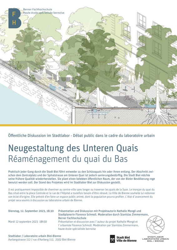 Neugestaltung des Unteren Quais