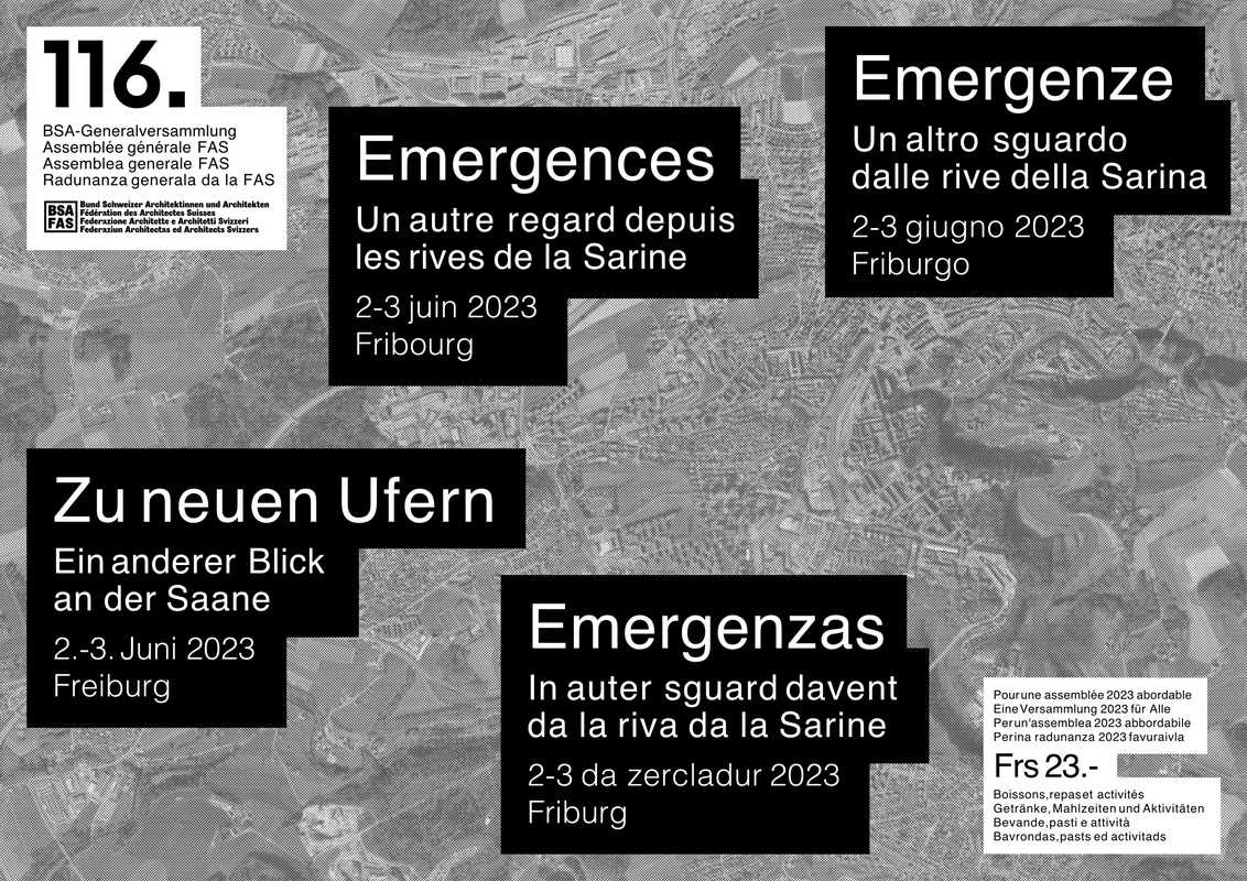 116e Assemblée générale FAS 2/3 juin 2023 Fribourg