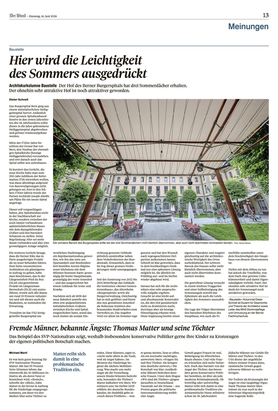 Hier wird die Leichtigkeit des Sommers ausgedrückt